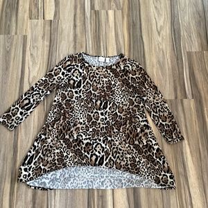 Leopard Print Tunic
